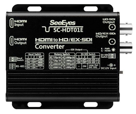 HDMI信号を同軸ケーブルで最長600m伝送 SC-HDT01E - 【 ハイビジョン