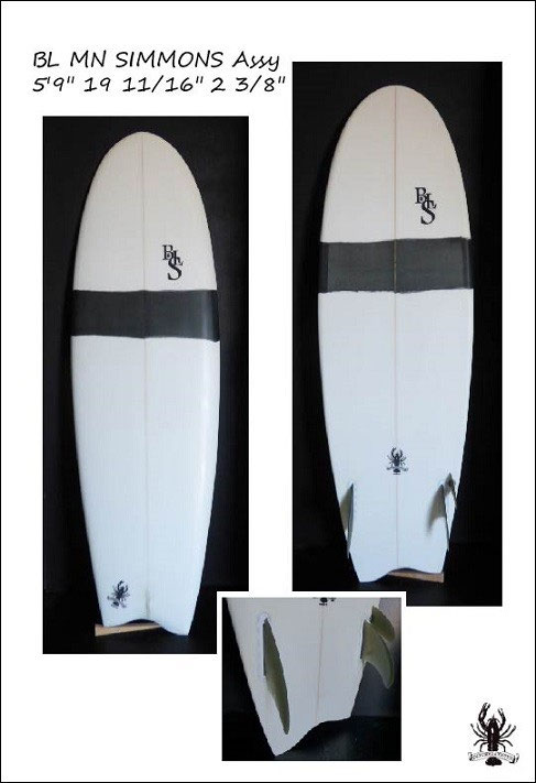 EBISU surf ハイブリッドシモンズ　5.9 BL Hybrid SIMMONS - ebisusurf Jimdoページ