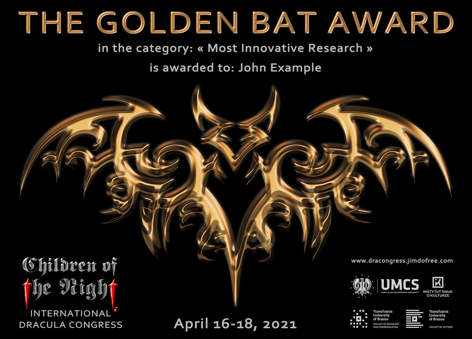 The Golden Bat Awards dracongress