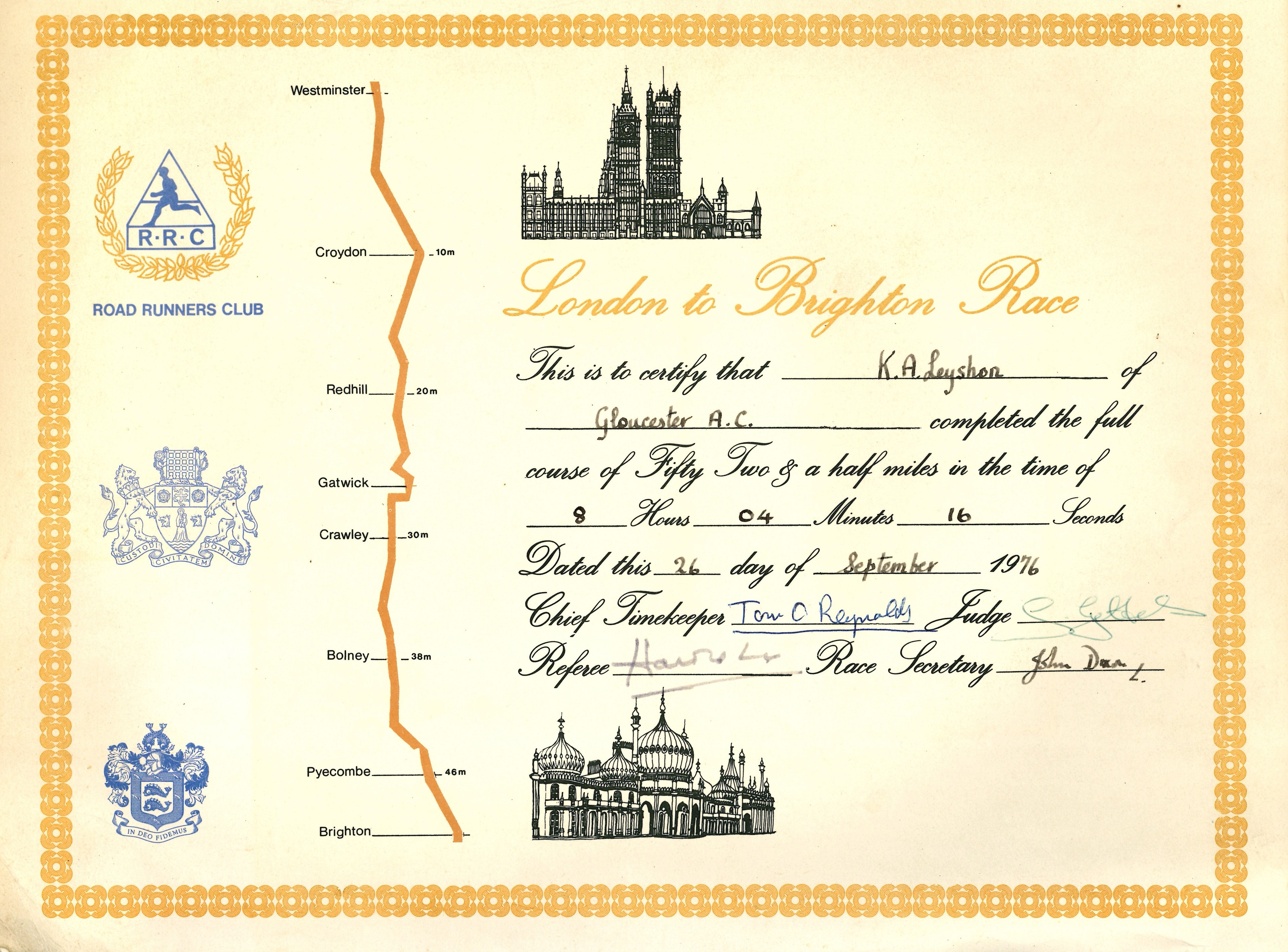 Club History Ultra Running Gloucester Athletic Club - 