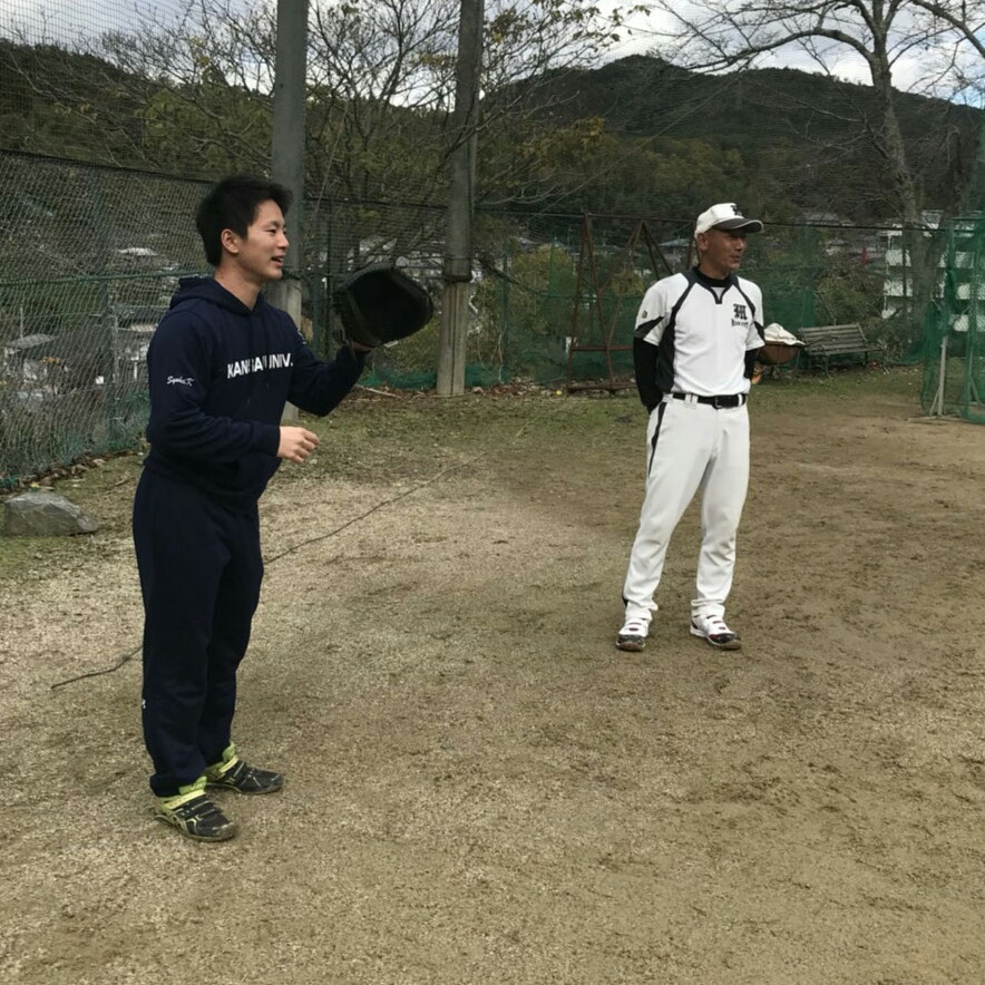小山翔平選手 志津川グランド 南京都リトルリーグ 新