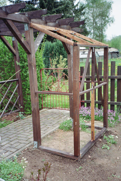 Ein Tomatenhaus bauen gartengelis Webseite!