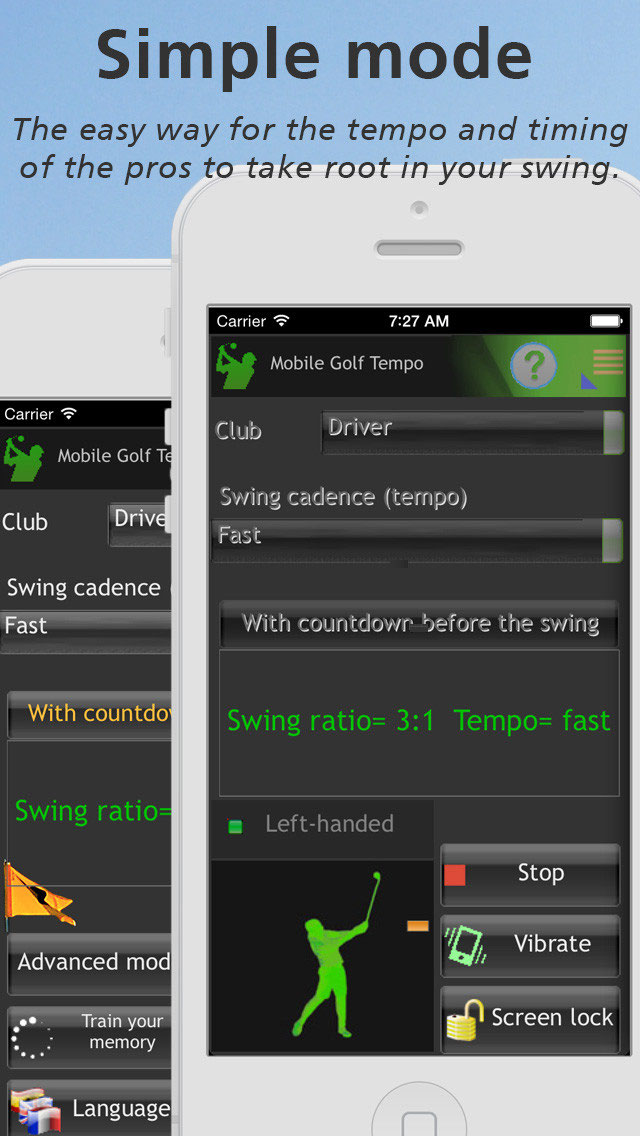 Better Tempo, Rhythm & Timing Mobile Golf Tempo Training App