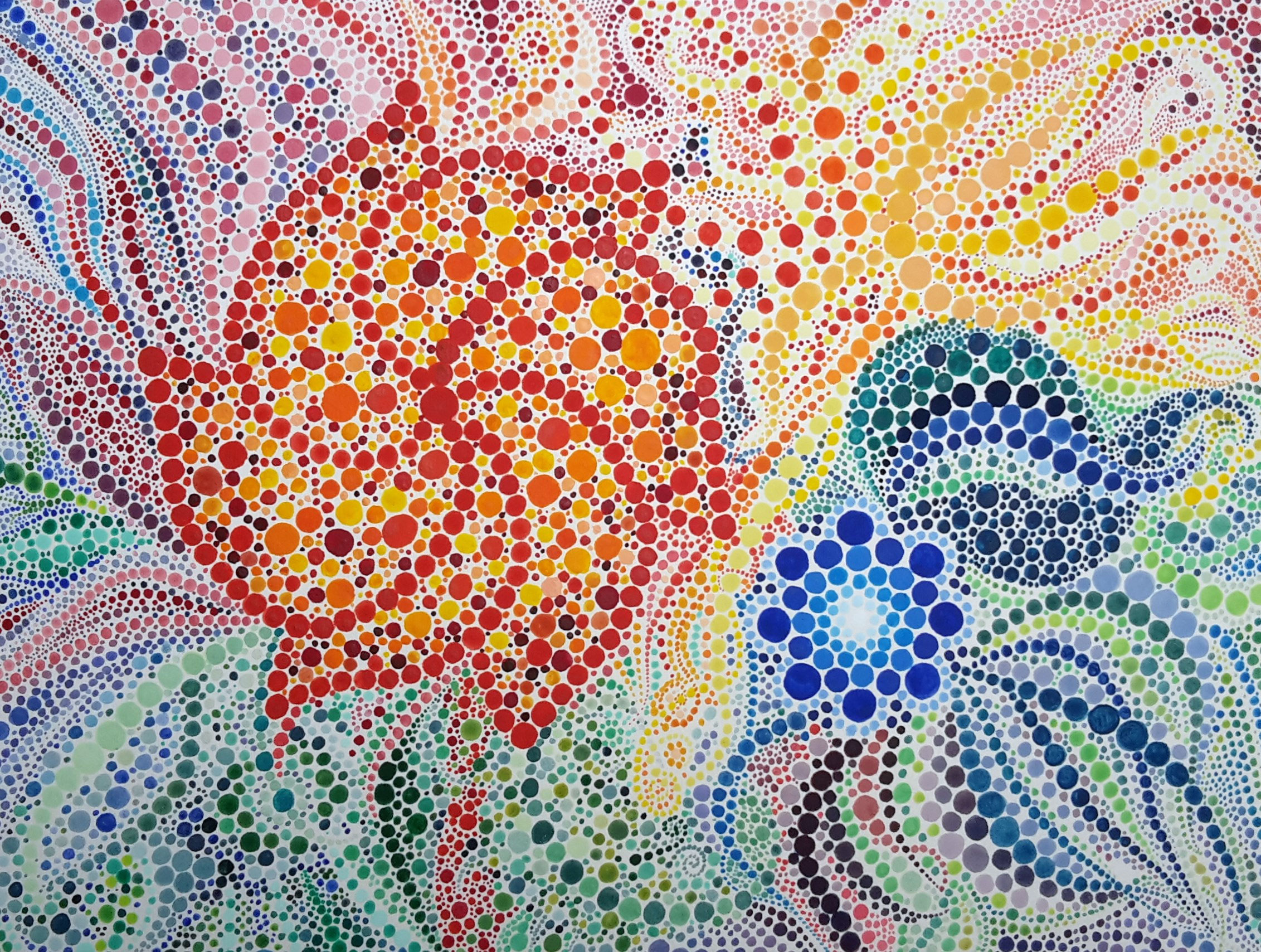 DotPainting Punktmalerei kalligrafieanjakiel