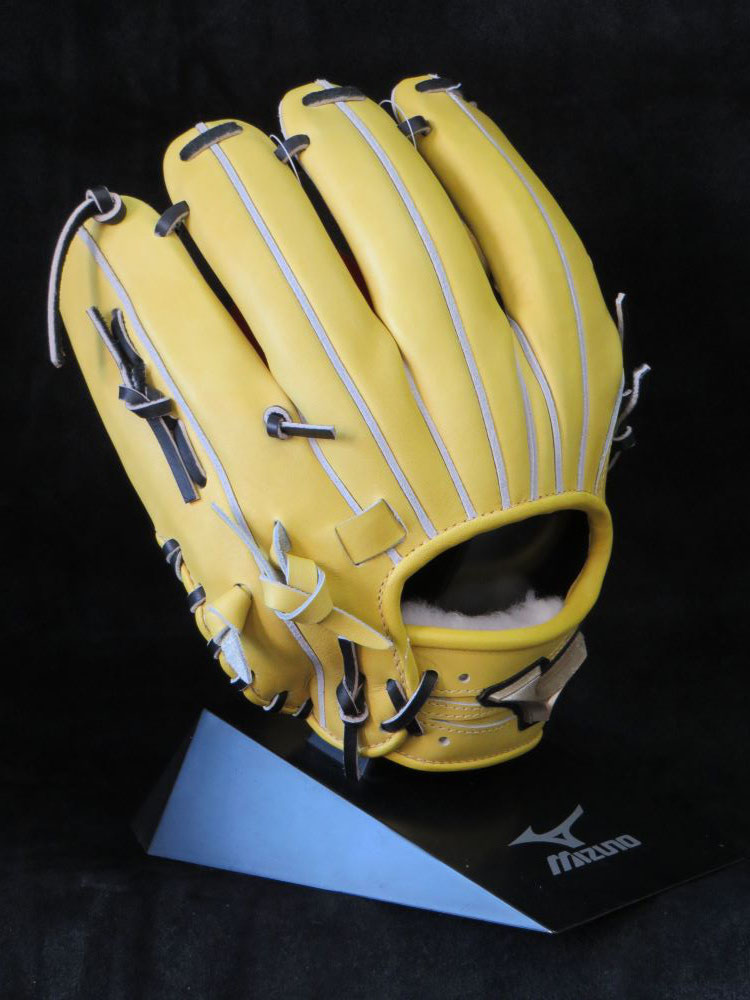 ミズノ　グローバルエリート　硬式　内野手用　イエロー MIZUNO ミズノ 硬式 限定 グローブ 内野手用 グローバルエリート