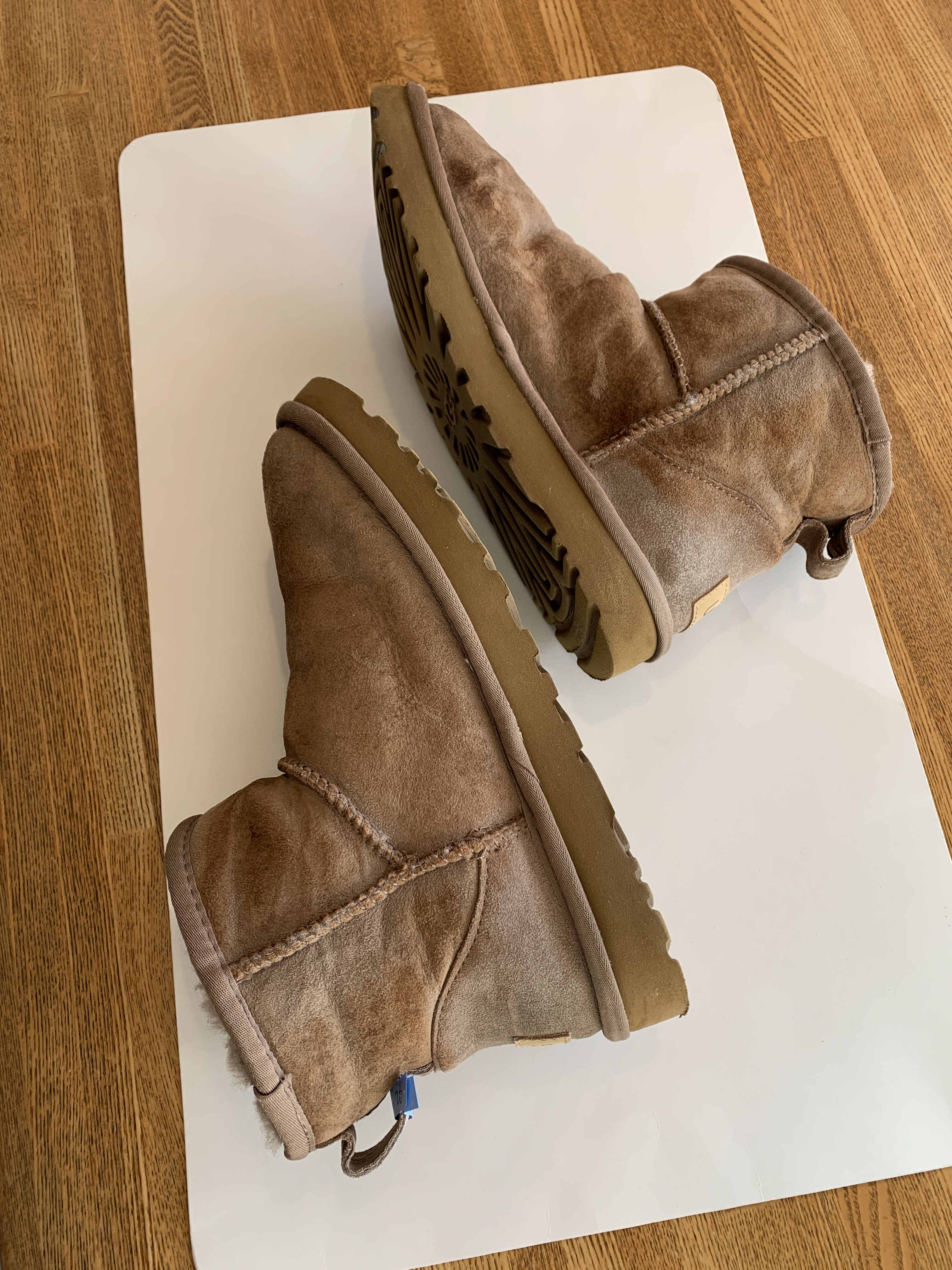 クリーニング済み　美品UGG ダークブラウン ムートンブーツ UGG Australia ブーツ ムートンブーツ ブラウン 23cm アグ