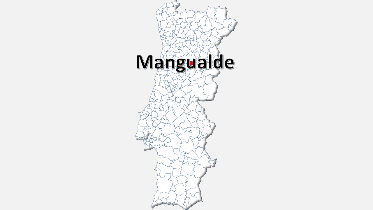 Mangualde Evolução da População