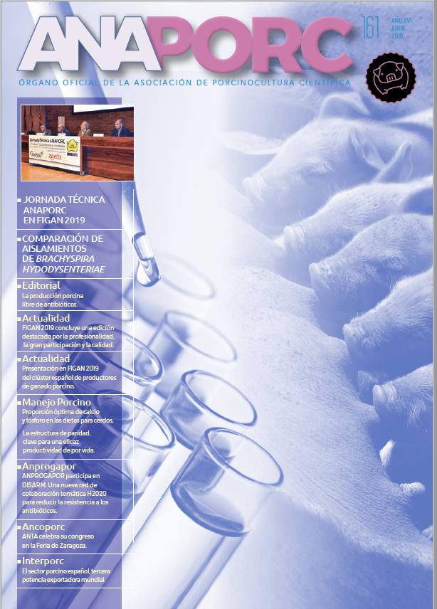 Secciones de nuestra revista ANAPORC