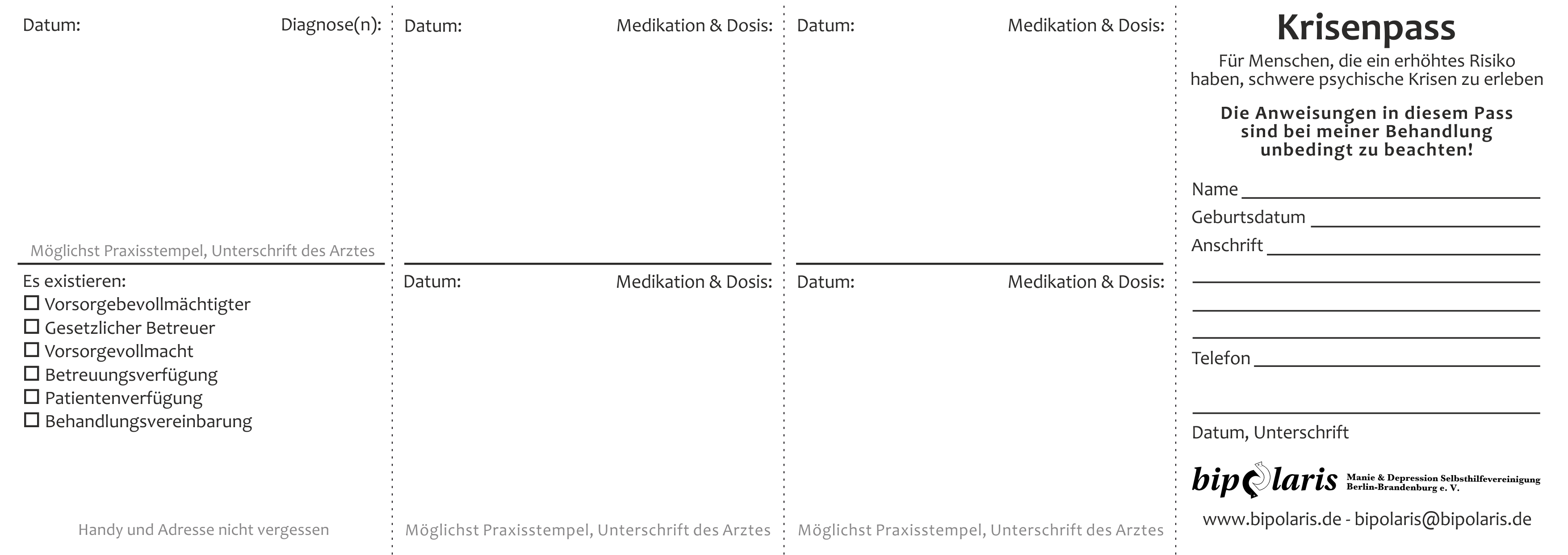 Materialien Downloads Bipolaris Manie Depression Selbsthilfevereinigung Berlin Brandenburg E V