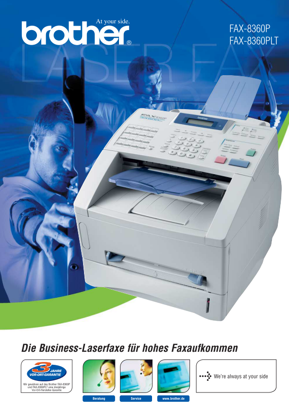 Brother FAX-8360P | Auerswald Center München | ISDN-/VoIP Telefonanlagen & Schnurlose Telefone ...