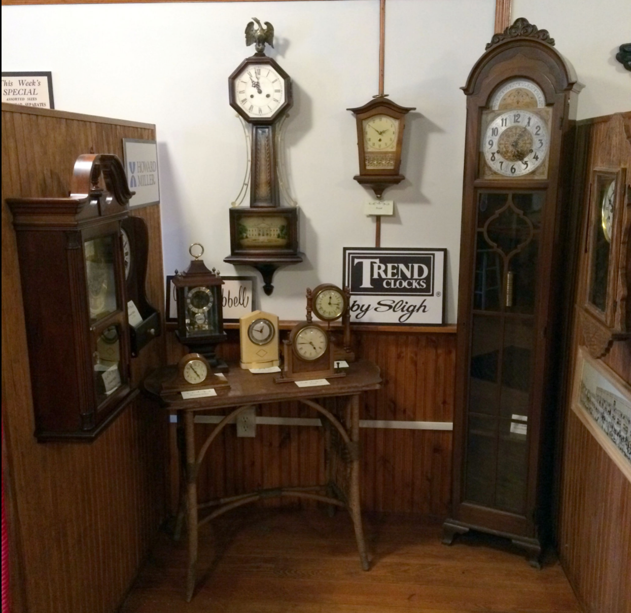 MAIN STREET Clock Manufacturing Zeeland Historical Society
