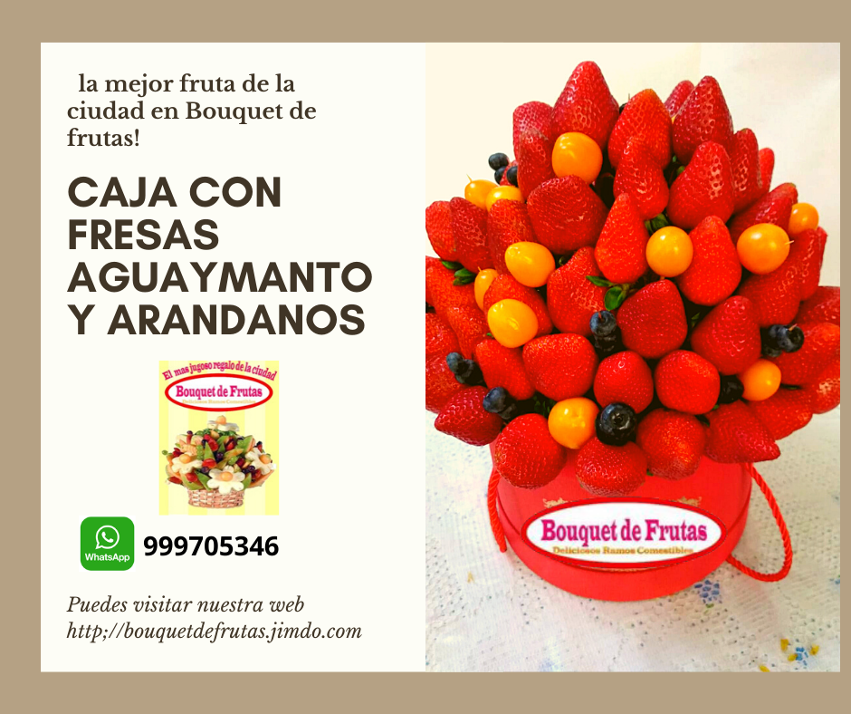 carbón horizonte rifle Bouquet de frutas - Arreglos frutales bouquetdefrutas