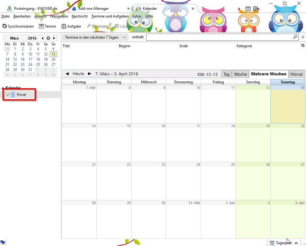 ownCloud mit Thunderbird und Android verbinden - Komplettanleitung 