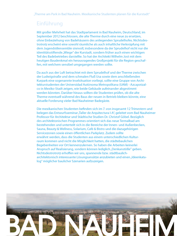 Prof Dr Christof Gobel Und Seine Angehenden Architekten Bad Nauheim De