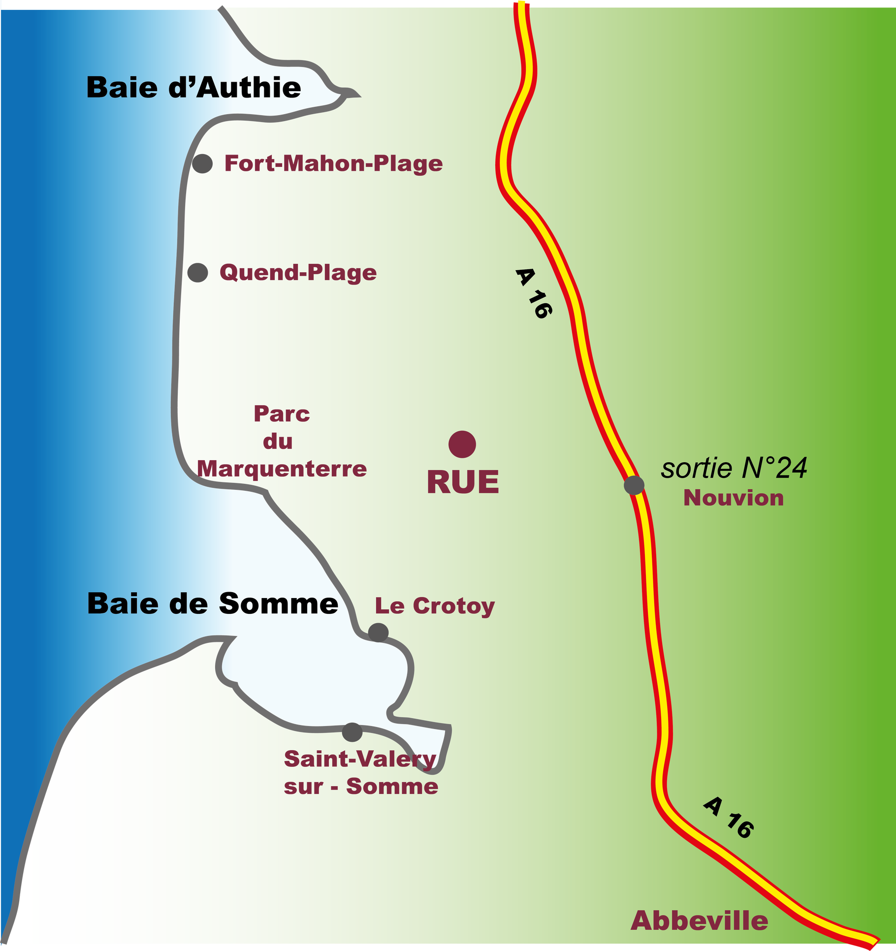 Distance Entre Paris Et La Baie De Somme Plan - Hôtel Caudron en Baie de Somme