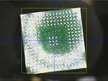 KNOW HOW: BGA 0.8mm pitch Alignment using vision system using camera 2 - SMALLSMT