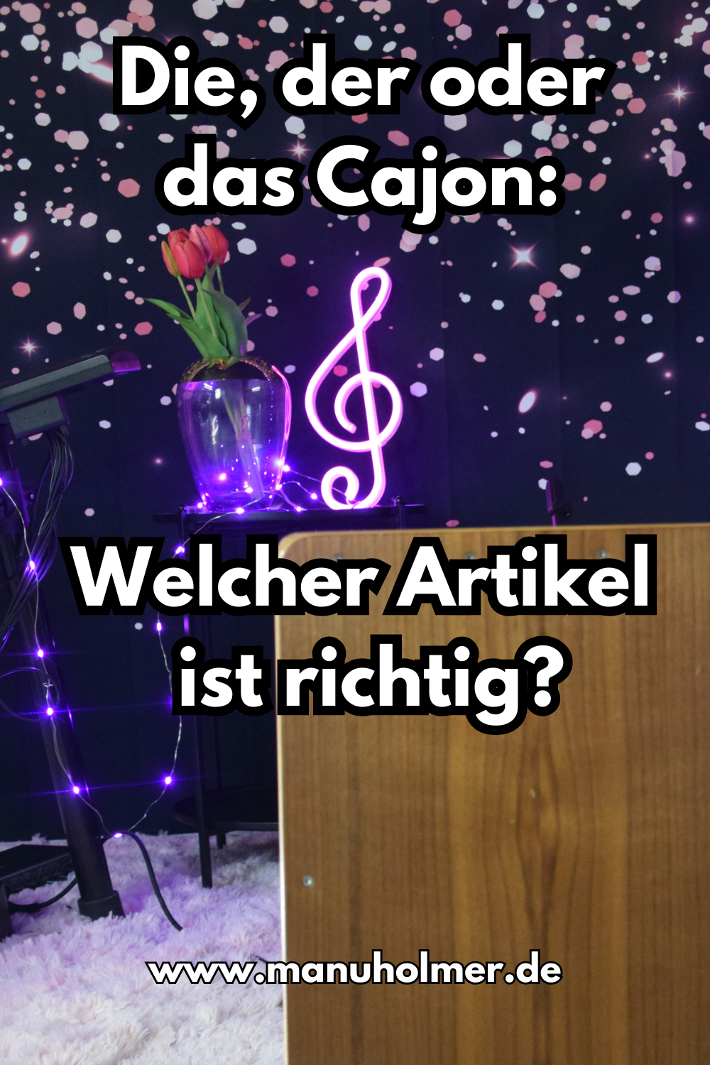 Cajon Rock Beats PDF Sammlung (Freebies) Manu Holmer Schlagzeug