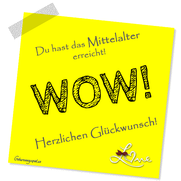 50 Geburtstag Sprüche & Wünsche ️