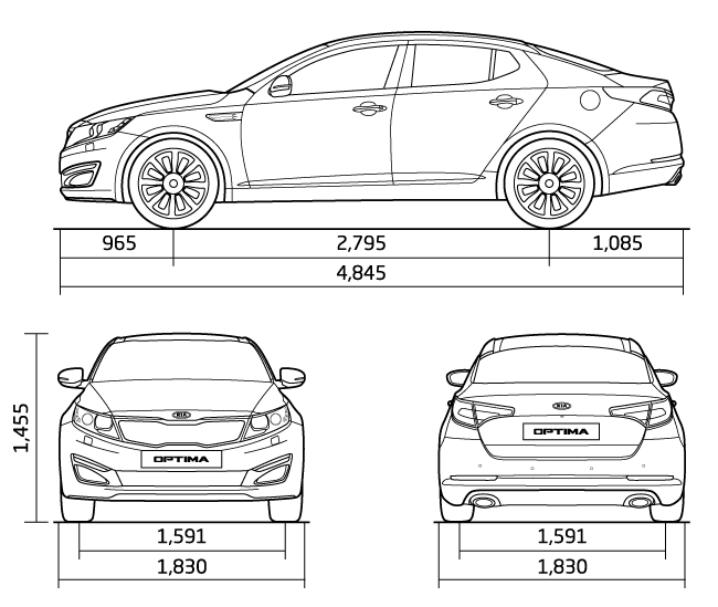 KIA Optima / K5 Manual, Wiring diagrams Wiring Diagrams