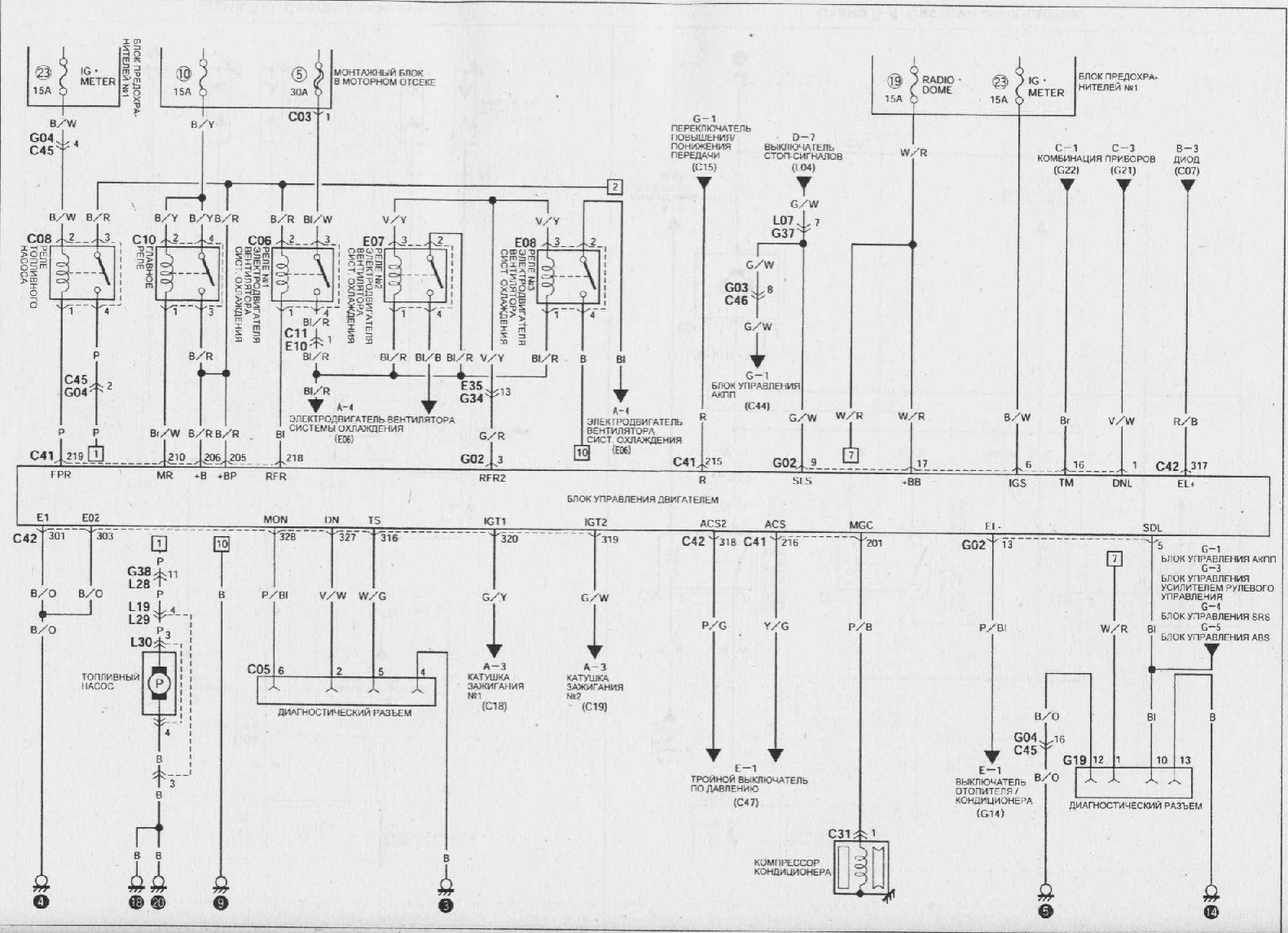 SUZUKI Swift Wiring Diagrams Car Electrical Wiring Diagram