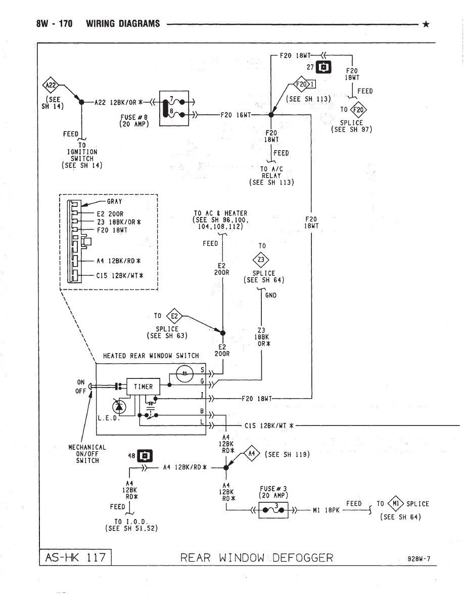 DODGE Caravan Wiring Diagrams - Car Electrical Wiring Diagram