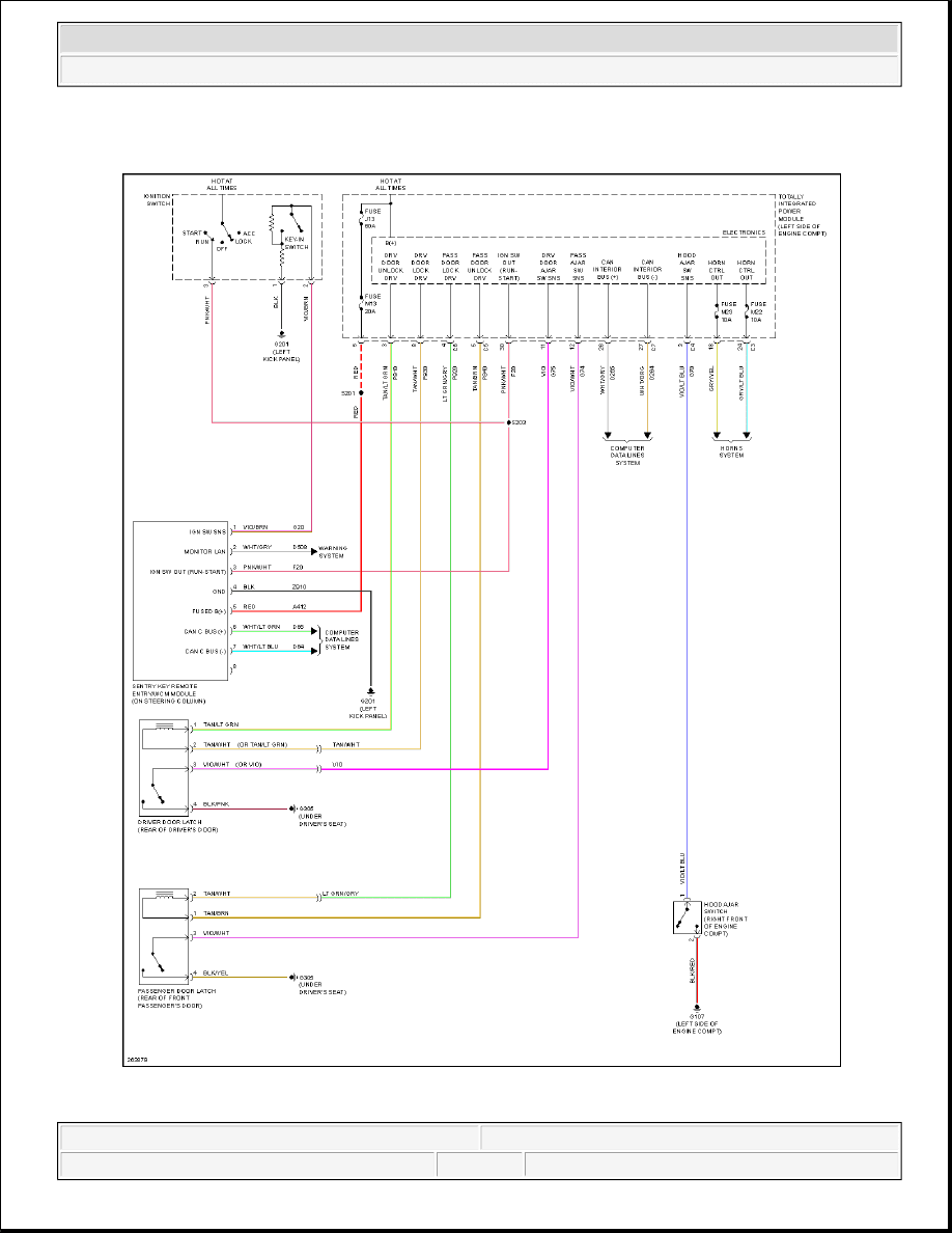 DODGE Nitro Wiring Diagrams Car Electrical Wiring Diagram