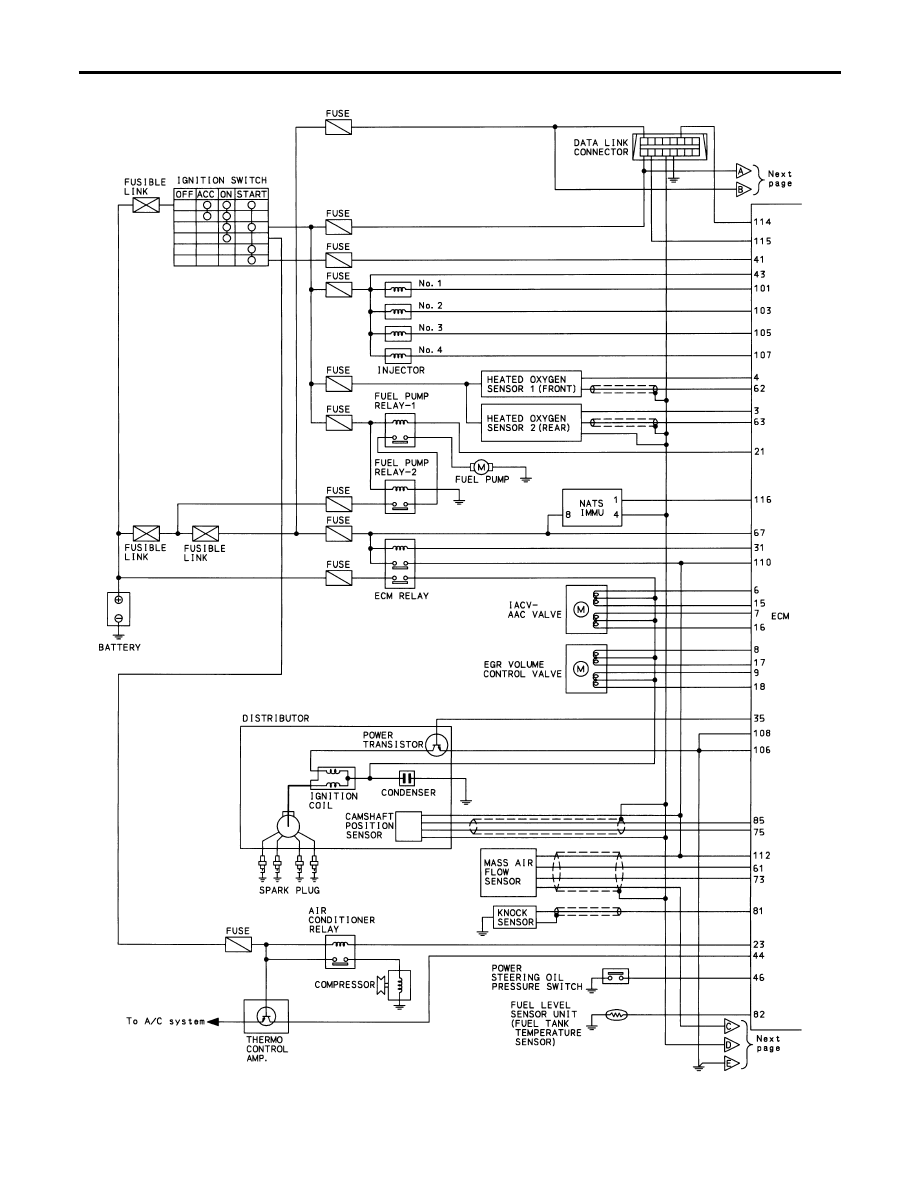 INFINITI G20 Wiring Diagrams Car Electrical Wiring Diagram