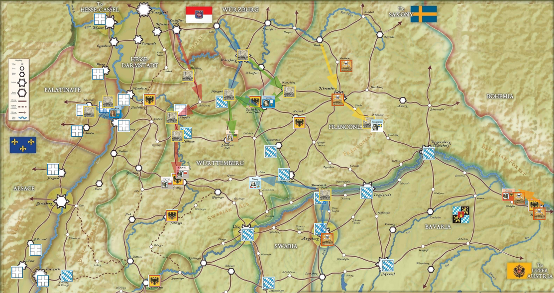 1645 Ein Kampagne Aus Dem 30 Jahrigen Krieg Komicon Koblenzer Verein Fur Strategiespiele E V