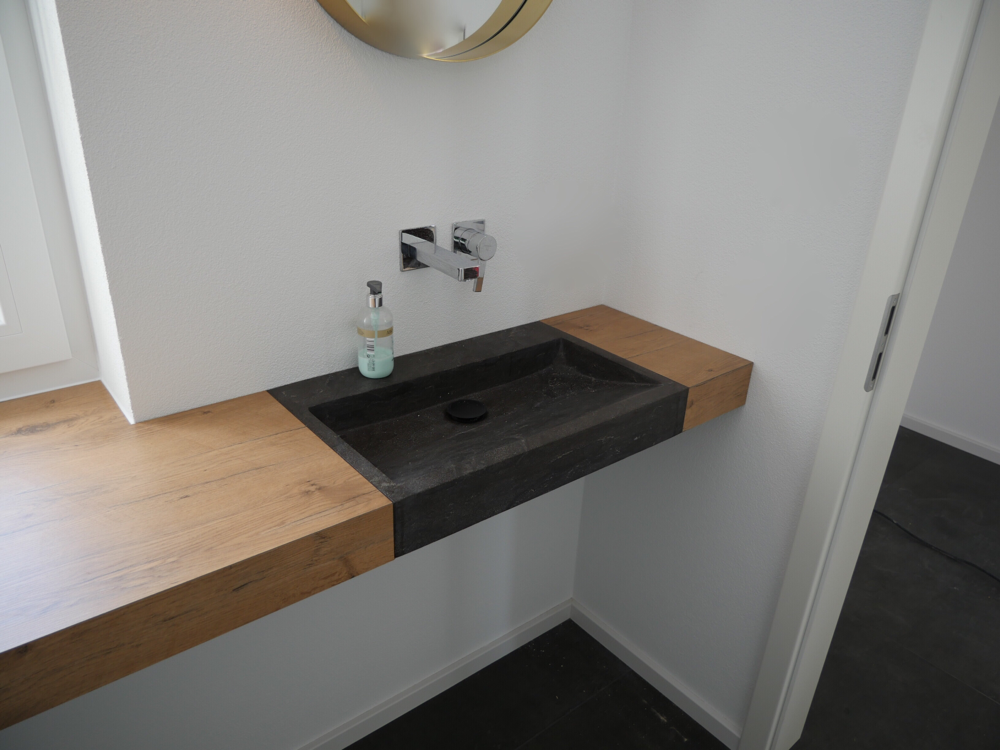 Waschtischkonsole nach Maß - Holzdesign Rapp Geisingen