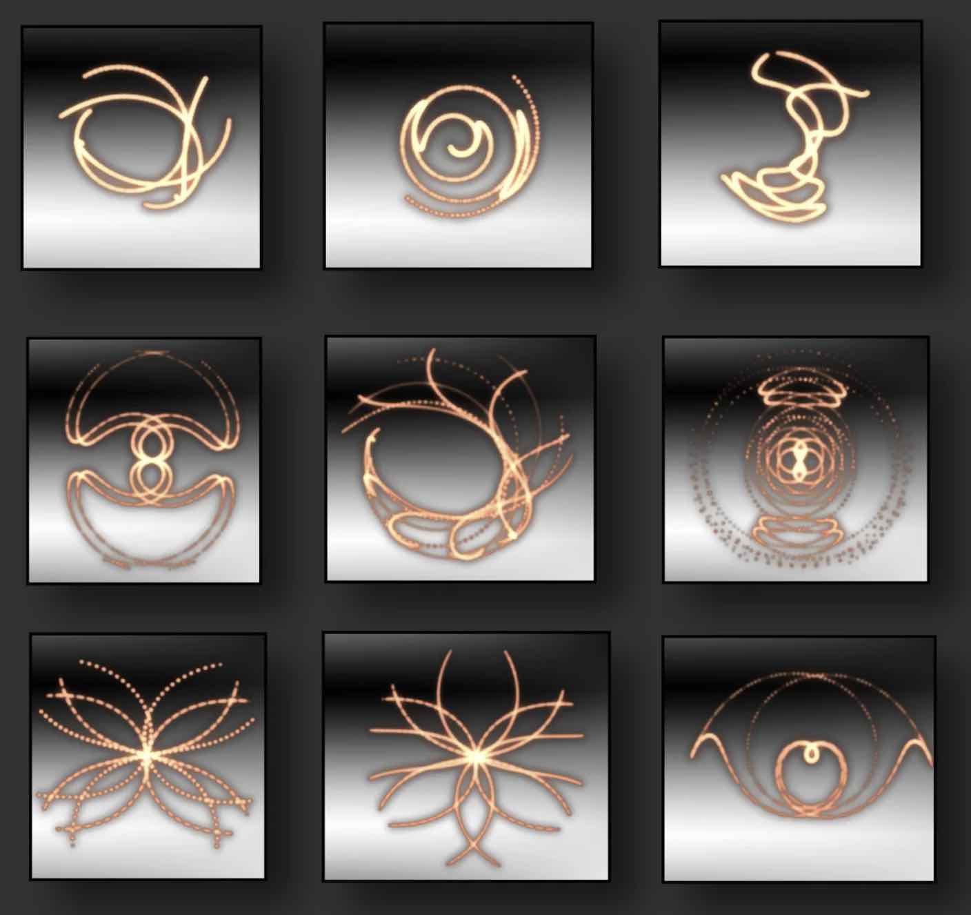 A zoo of scanning shapes.