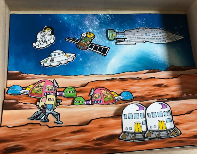 宇宙バージョン。喜んでくれるかな?来てくれるかな?