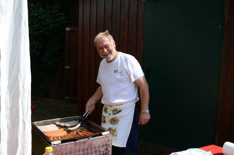 40-Jahr-Jubiläums-Feier SKG Stockstadt Tennis - Grillmeister