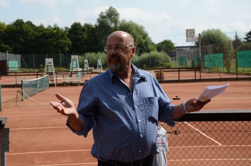 40-Jahr-Jubiläums-Feier SKG Stockstadt Tennis - Ansprache von Ludwig Christlbauer