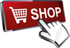 Direction composers calendars: You see a red and white button . The hand points to the shopping cart