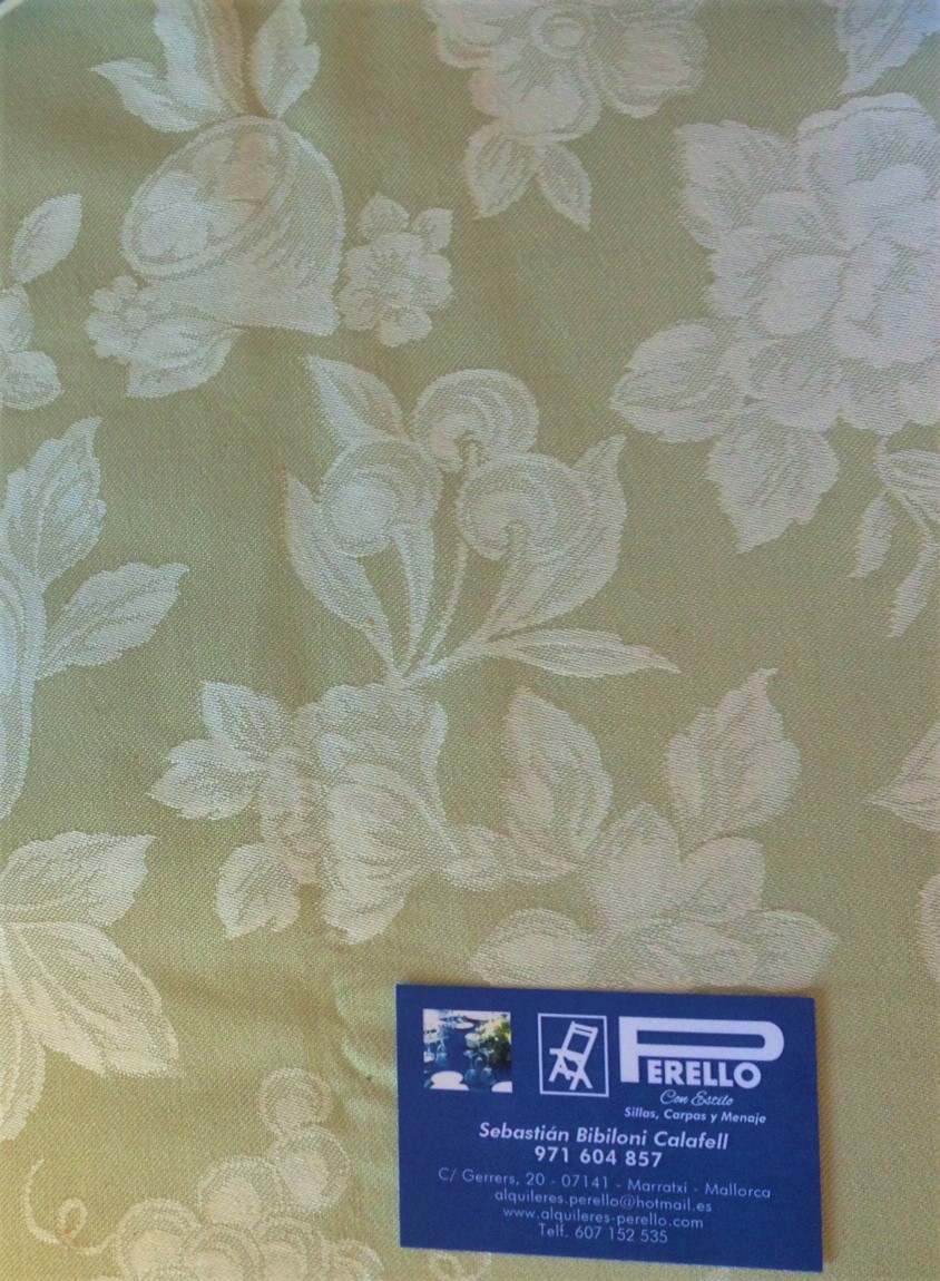 CUBRE MANTEL 2.20X2.20