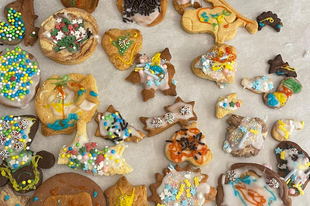 Weihnachtsbäckerei war ein voller Erfolg