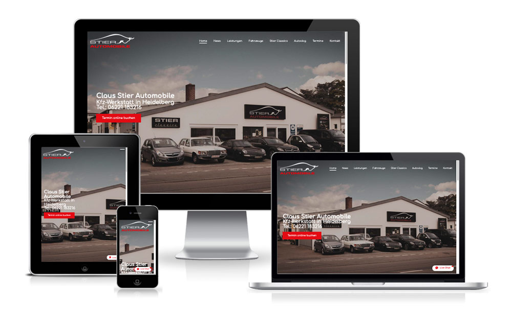 Autowerkstatt Stier Heidelberg - Automobile Stier Autowerkstatt Stier Heidelberg - Internetagentur Viernheim