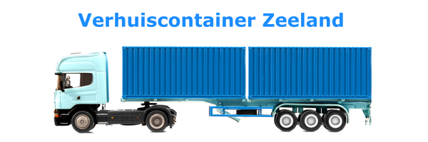 Verhuiscontainer huren in Zeeland