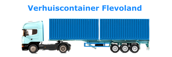 Verhuiscontainer huren in Flevoland