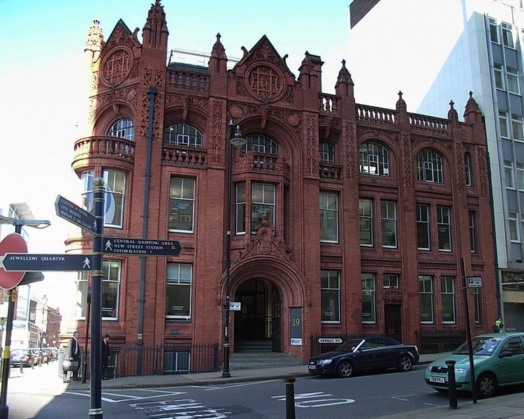 The Bell telephone Exchange, Newhall Street