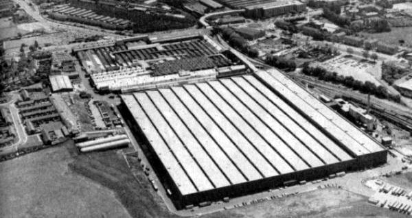 Longbridge car plant c1980