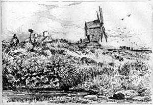 This may be David Cox's Wake Green windmill