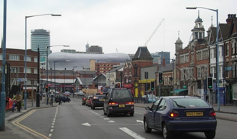 Digbeth, looking towards the City Centre