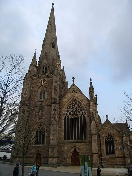 St Martin's-in-the-Bull Ring, the west front