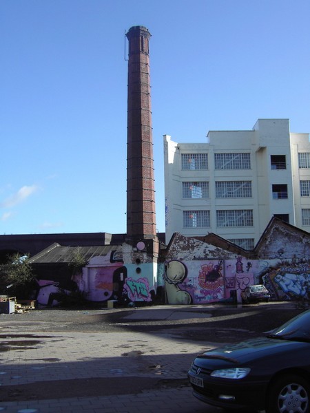 Bird's Custard Factory chimney