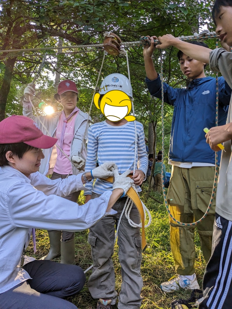 【2023年夏キャンプ】ビーバー・カブ・ボーイ縦割り班活動＜ターザンロープ・綱渡り・ハンモック＞ 編 ボーイスカウト横浜第11団