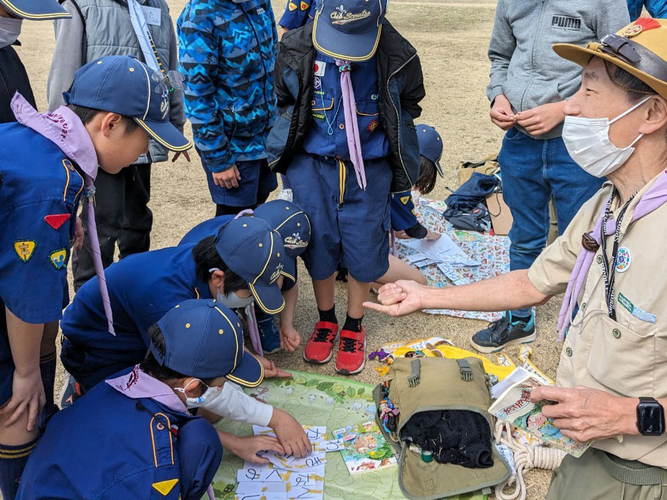 カブ隊組集会★久良岐公園にて（3/17）