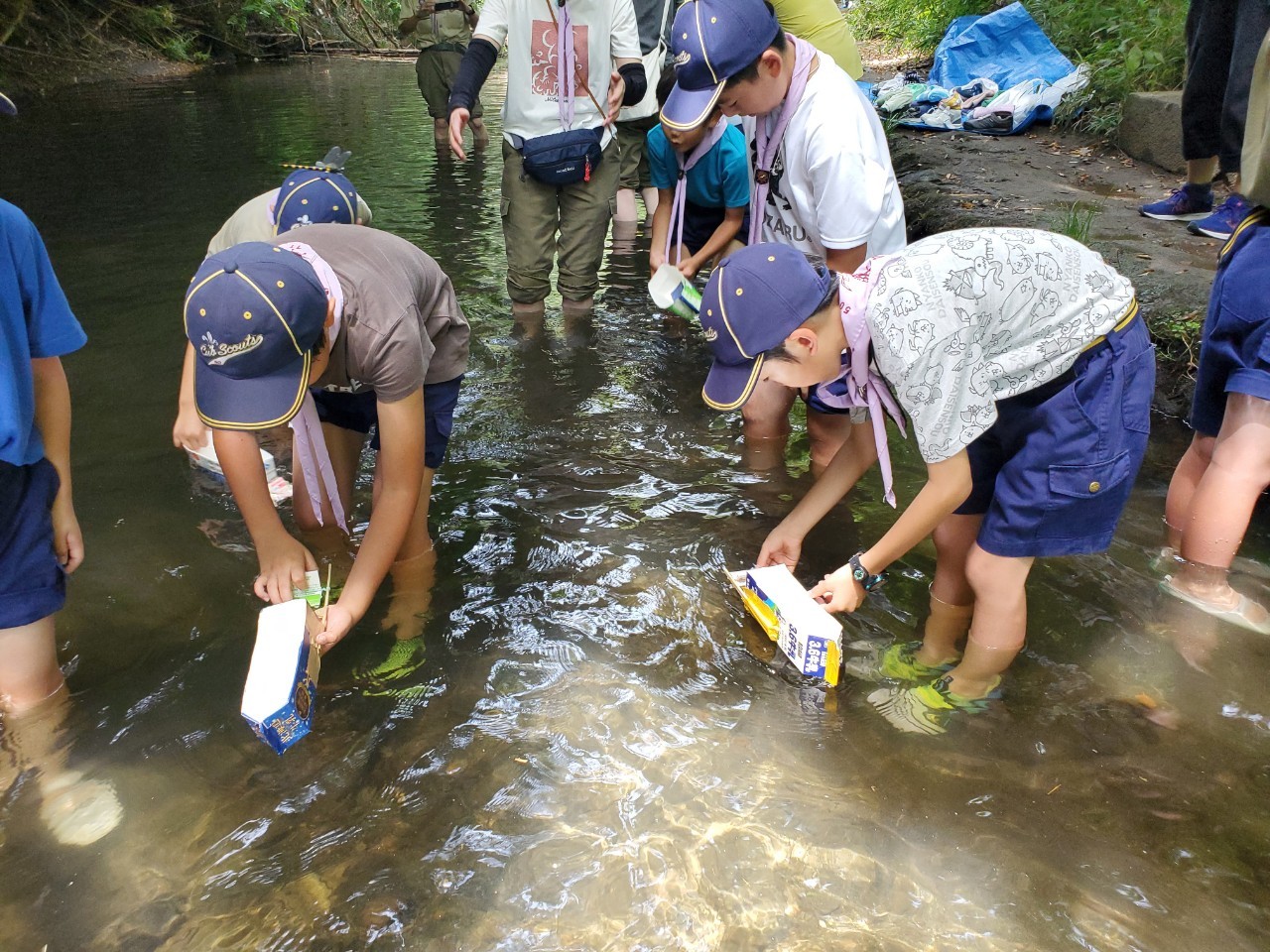 カブ隊★隊集会（7/28　上郷六反町公園にて）