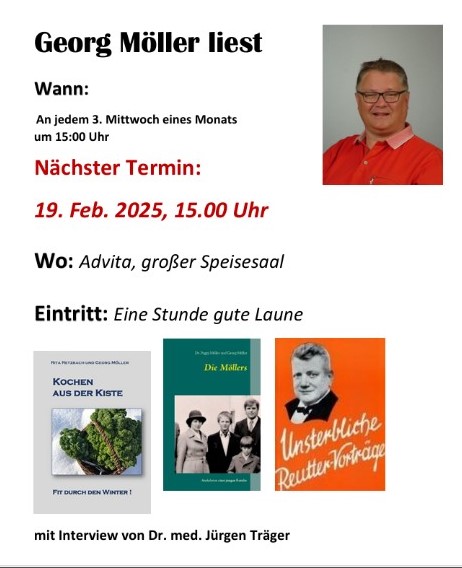 Die Lesung geht weiter
