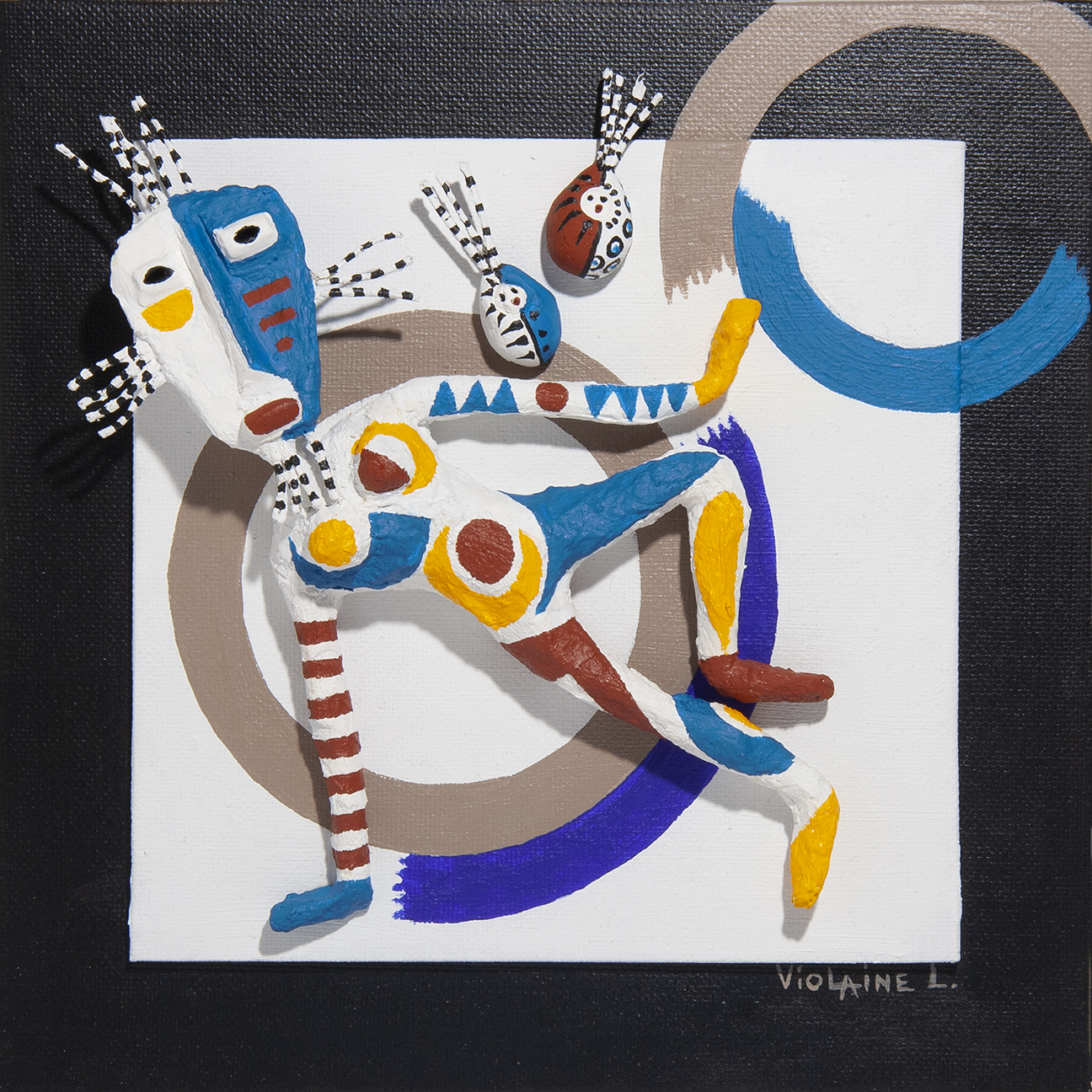 Esprit du Jeu- 2022 - 20 x 20 cm (Coll. Part.)